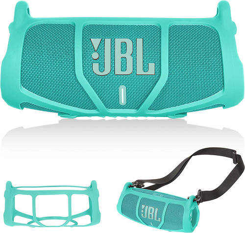 Funda Para Parlante Jbl Charge 5 Verde Agua