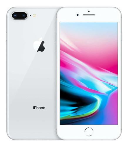 iPhone 8 Plus 64 Gb Prateado - 1 Ano De Garantia- Excelente
