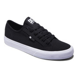 Zapatilla Dc Textil Negra Manual Hombre Skate