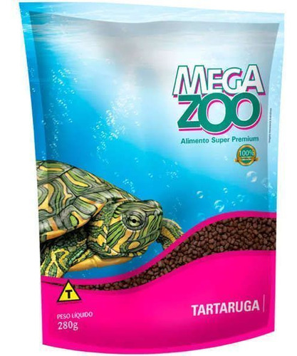 Raçao Para Tartaruga Extrusada Megazoo 280g - Envio Full