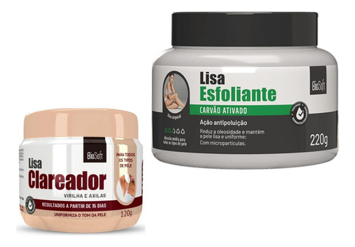 Esfoliante E Clareador Íntimo Para Virilha Axila Entre Perna