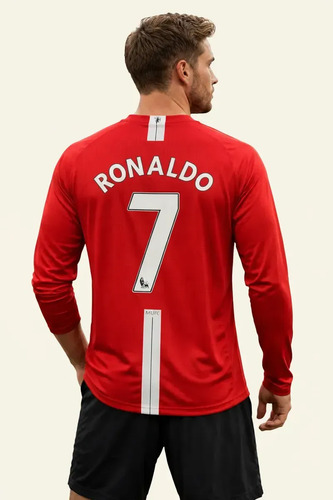 Camisa Cristiano Ronaldo 2008 Manga Longa | Mercado Livre
