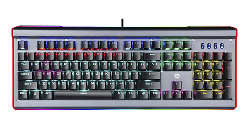 Teclado Gamer Hp Gk520 Rgb Abnt2