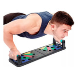 Soporte Push Up Board Sistema Multifuncional Pecho Espalda