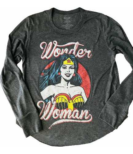 Remera Mujer Wonder Woman Importada De Usa