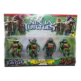 Combo Set Muñeco Las Tortugas Ninjas X 4u Leo Mike Dony Rafa