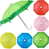 5pcs Cute Doll Toys Sunny Rainy Umbrella Para American ...