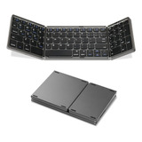 Teclado Viaje Bluetooth Plegable Con Teclado Numérico, Con