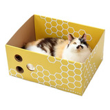 5609pets Caja Rascadora Para Gatos De Cartón Extra Grande, 