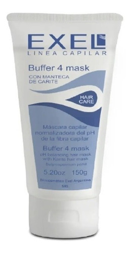 Máscara Capilar Buffer 4 Mask Normalizadora Del Ph Exel 150g