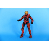 Red Spartan Soldier Eva Halo 3 Mcfarlane Toys