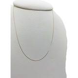 Collar Cadena Plata 925 45 Cm Veneciana Cuadrada Raton C017