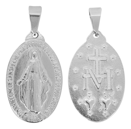 Dije De La Medalla Milagrosa - Virgen Milagrosa/doble Cara. 