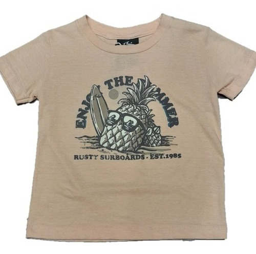 Remera Rusty Runts Relaxed