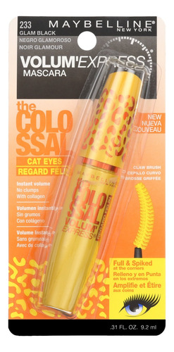 Mascara Maybelline Volum'express 233 Glam Black 9,2ml Eua