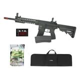 Rifle Airsoft Ar15 Neptune Full Metal 10  Gatilho Et + Kit