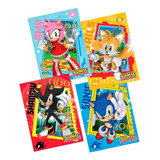 4 Rompecabezas Sonic 240 Pzs Shadow Tails Amy Sega