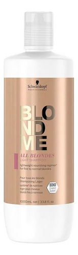 Shampoo Schwarzkopf All Blondes Light X 1000ml Blondme