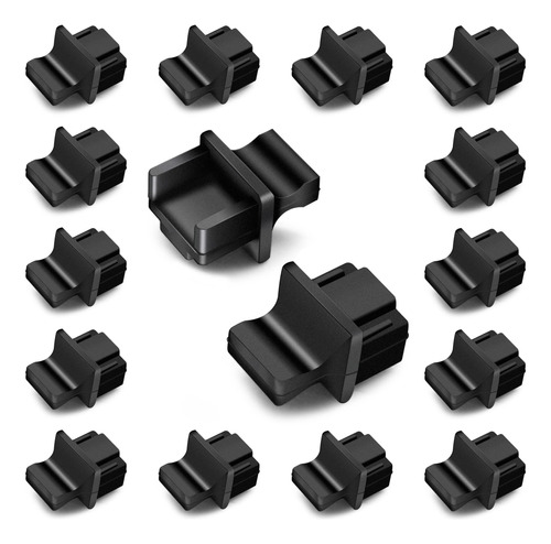 100 Piezas De Silicona Rj45 Cubierta De Polvo Ethernet Hub E