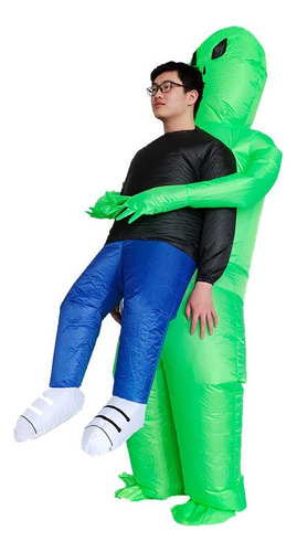 Disfraces Traje Inflable Extraterrestre Para Adultos Y Niños