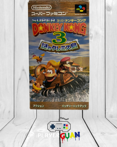 Donkey Kong Country 3 Para Super Famicom