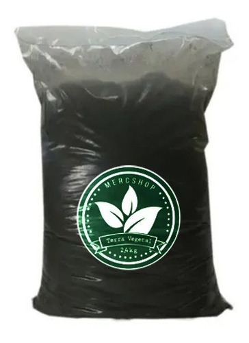 Terra Vegetal Adubada 2,4kg Composto Orgânico