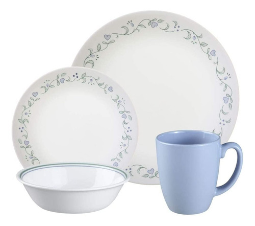 Juego De Vajilla De 16 Piezas Corelle Livingware, Casa De Ca