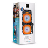 Parlante Karaoke Bluetooth Mlab Deep Bounce 2 Orange 
