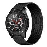 Pulseira De Aço Para Gear S3 Frontier Ou Watch 46mm Cor Preto