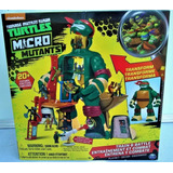 Tortugas Ninja Micro Mutants Raphael Entrena Combate 20 Func