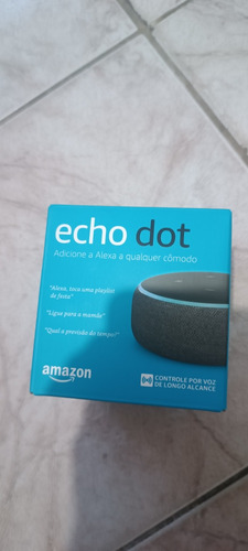Echo Dot 3a Geração - Sua Assistente Inteligente Pessoal