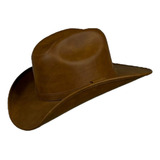 Sombrero Vaquero Horma Bolona Tipo Piel Unisex Texana