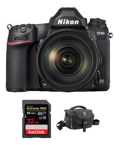 Nikon D780 Dslr Camara Con 24-120mm Lens And Accessories Kit