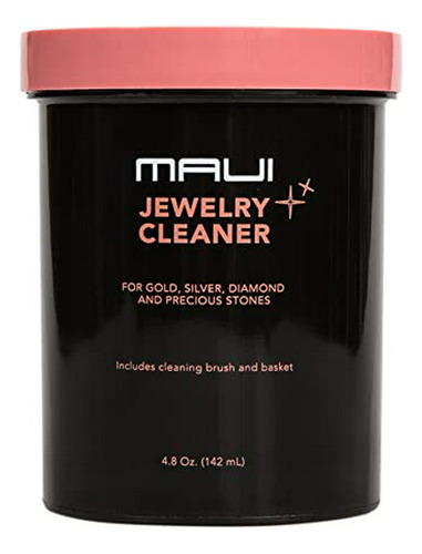 Maui - Limpiador Líquido Para Joyas, Color Dorado, Plateado 