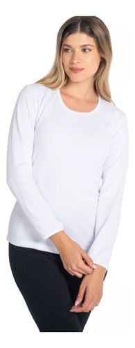 Camiseta Térmica Microfibra Frizada Mujer Mariene  2055
