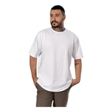 Camiseta Básica Hombre En Tela Fría Molde Oversize