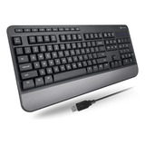 Teclado Con Cable Usb Multimedia De Rendimiento X9 Escritura