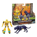 Bonecos Transformers Trf7 Bumblebee E Snarlsaber Hasbro