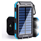 Cargador Bateria Portatil Solar 20000 Mah Impermeable Cargad