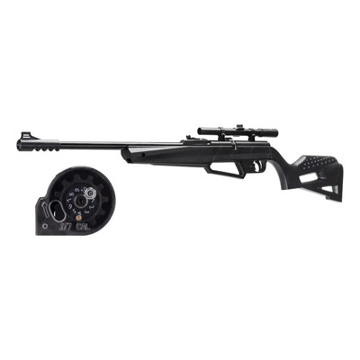 Rifle Nxg Multishot Diabolos 4.5mm Con Mira Y Cargador Negro 4.5 Mm | Meses sin interés