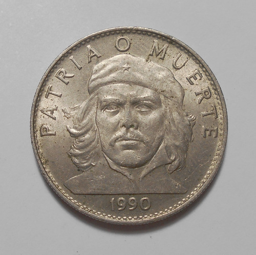 República De Cuba 3 Pesos 1990 Ernesto Che Guevara