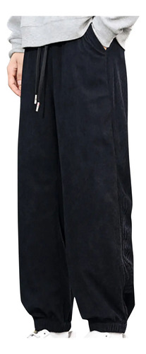 Pantalones Deportivos De Pana Para Hombre, De Color Liso, Pa