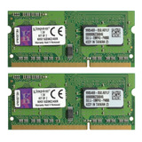 Kit De Memorias Kingston 4gb (2x 2gb) 1333mhz Pc3-10600s Cl9