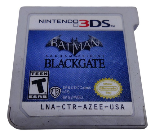 Só Fita Original Batman Arkham Origins Nintendo 3ds N3ds