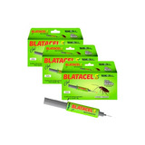 Kit 3 Repelente Veneno Mata Barata Em Gel Blatacel 10gr