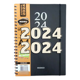 Agenda Rideo A4 Linea Ecoblack 21x30 Anillada Semanal