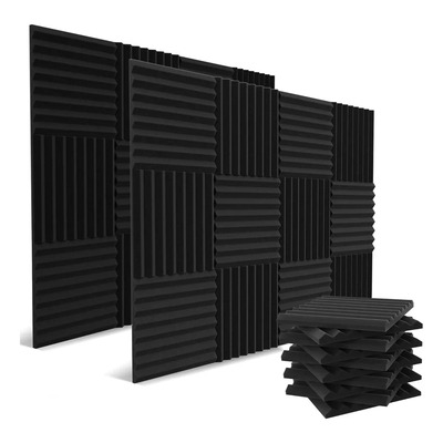 48 Paneles 30x30x2.5 Espuma Acústica Cuña Foam | Envío gratis