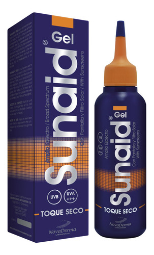 Sunaid Gel Toque Seco Spf28 - Novaderma