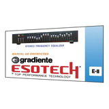 Manual Do Equalizador Gradiente E-2 (versão A Cores)