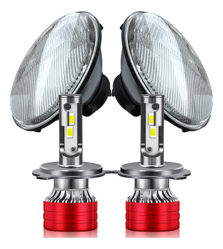 Kit De Faros Led 9007 De Alta Y Baja Intensidad, 6000 K